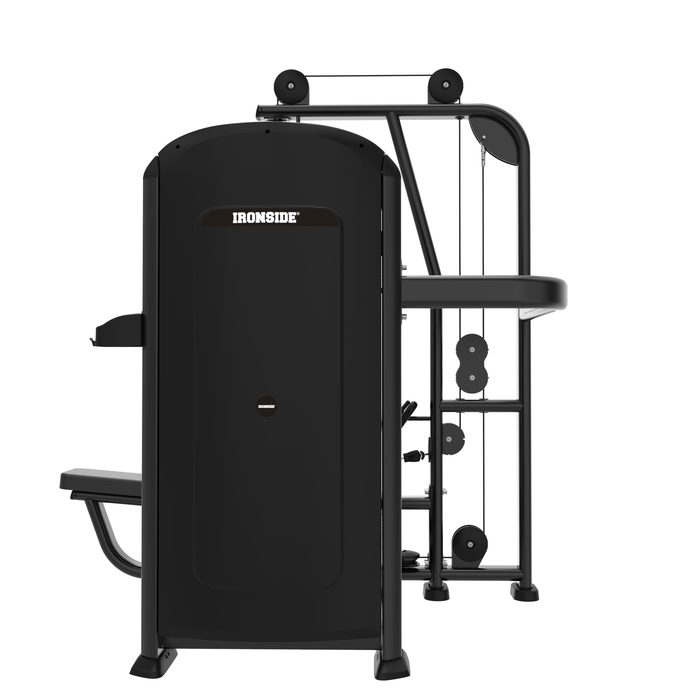 IRONSIDE Infinity Dual Lat PullDown & Low Row Machine 2.0